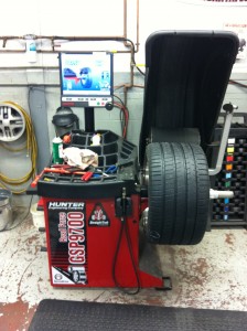 precision tire mounting